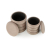 PACHO zestaw 2 puf, beżowy (1p=1set)-34976