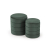 PACHO zestaw 2 puf, c.zielony (1p=1set)