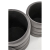 PACHO zestaw 2 puf, popielaty (1p=1set)-34986