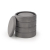 PACHO zestaw 2 puf, popielaty (1p=1set)-34987