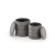PACHO zestaw 2 puf, popielaty (1p=1set)-34988