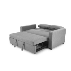 PAULINIO sofa rozkładana, popielaty (1p=1szt)-35227