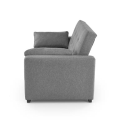 PAULINIO sofa rozkładana, popielaty (1p=1szt)-35228