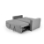 PAULINIO sofa rozkładana, popielaty (1p=1szt)-35220