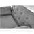 PAULINIO sofa rozkładana, popielaty (1p=1szt)-35226