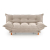 PILLOW sofa rozkładana, beżowy (1p=1szt)-35390