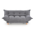 PILLOW sofa rozkładana, popielaty (1p=1szt)-35403