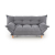 PILLOW sofa rozkładana, popielaty (1p=1szt)-35404