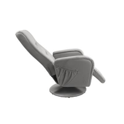 PULSAR recliner z funkcją masażu popielaty-35528
