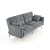 ROBERTO sofa rozkładana popielaty-35779
