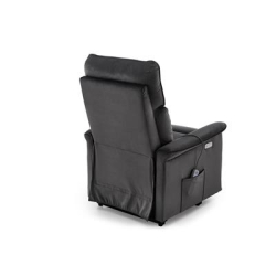 SEMIR 2 fotel wypoczynkowy czarny (2p=1szt)-36229