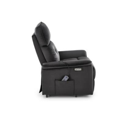 SEMIR 2 fotel wypoczynkowy czarny (2p=1szt)-36231