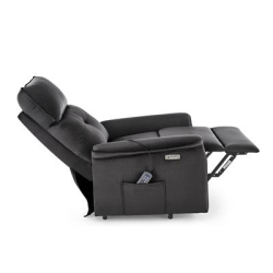 SEMIR 2 fotel wypoczynkowy czarny (2p=1szt)-36232