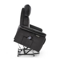 SEMIR 2 fotel wypoczynkowy czarny (2p=1szt)-36233