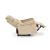 SEMIR fotel z funkcja elektrycznego rozkładania / gniazdo USB, beżowy (2p=1szt)-36265