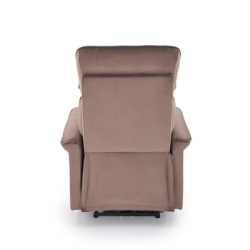 SEMIR fotel z funkcja elektrycznego rozkładania / gniazdo USB, mokka (2p=1szt)-36316
