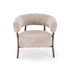 UDON fotel wypoczynkowy cappuccino / orzech (1p=1szt)-37144
