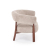 UDON fotel wypoczynkowy cappuccino / orzech (1p=1szt)-37138