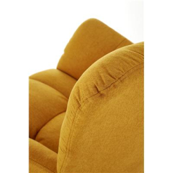 VASCO fotel bujany musztardowy-37302