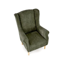 HERMES fotel wypoczynkowy, oliwkowy (tkanina MARKOS 14-#12)-39179