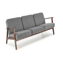 MILANO 3S sofa - popielaty tap. Castel 93 (1p=1szt)