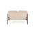 MILANO 2S sofa - beżowy tap. Castel 15 (1p=1szt)-39761