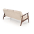 MILANO 3S sofa - beżowy tap. Castel 15 (1p=1szt)-39774
